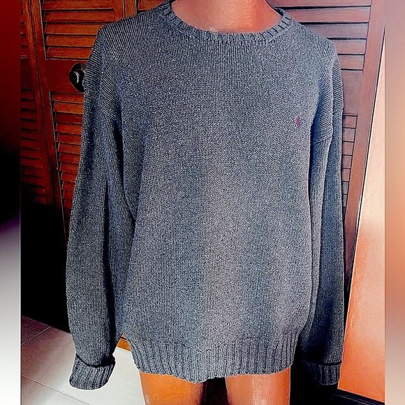 Polo Vintage Ralph Lauren Men's Cotton Sweater Hong Kong